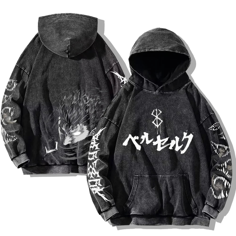 Herr Hoodie - Gotisk Vintage & Oversize