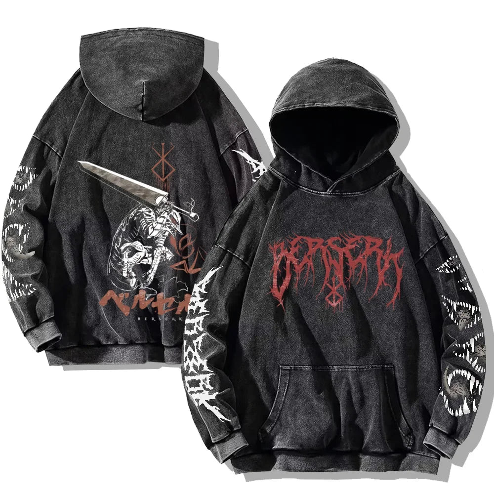 Herr Hoodie - Gotisk Vintage & Oversize
