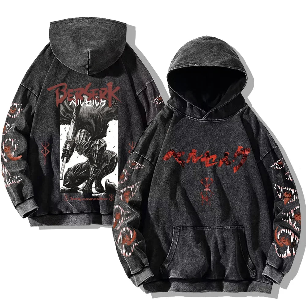 Herr Hoodie - Gotisk Vintage & Oversize