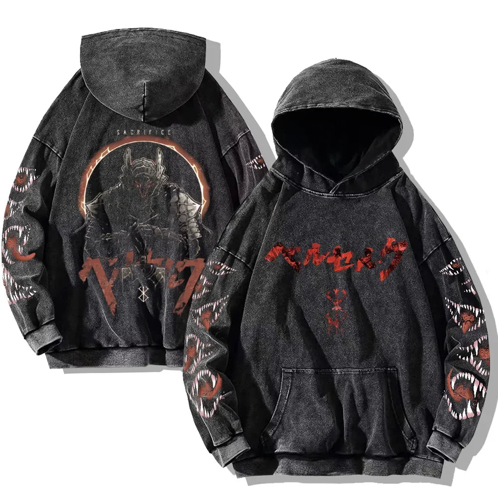 Herr Hoodie - Gotisk Vintage & Oversize